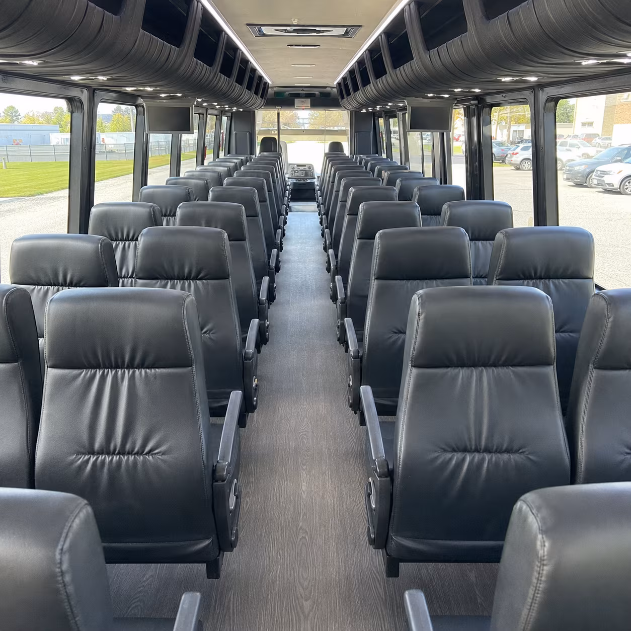 chino hills corporate event transportation onboard seating