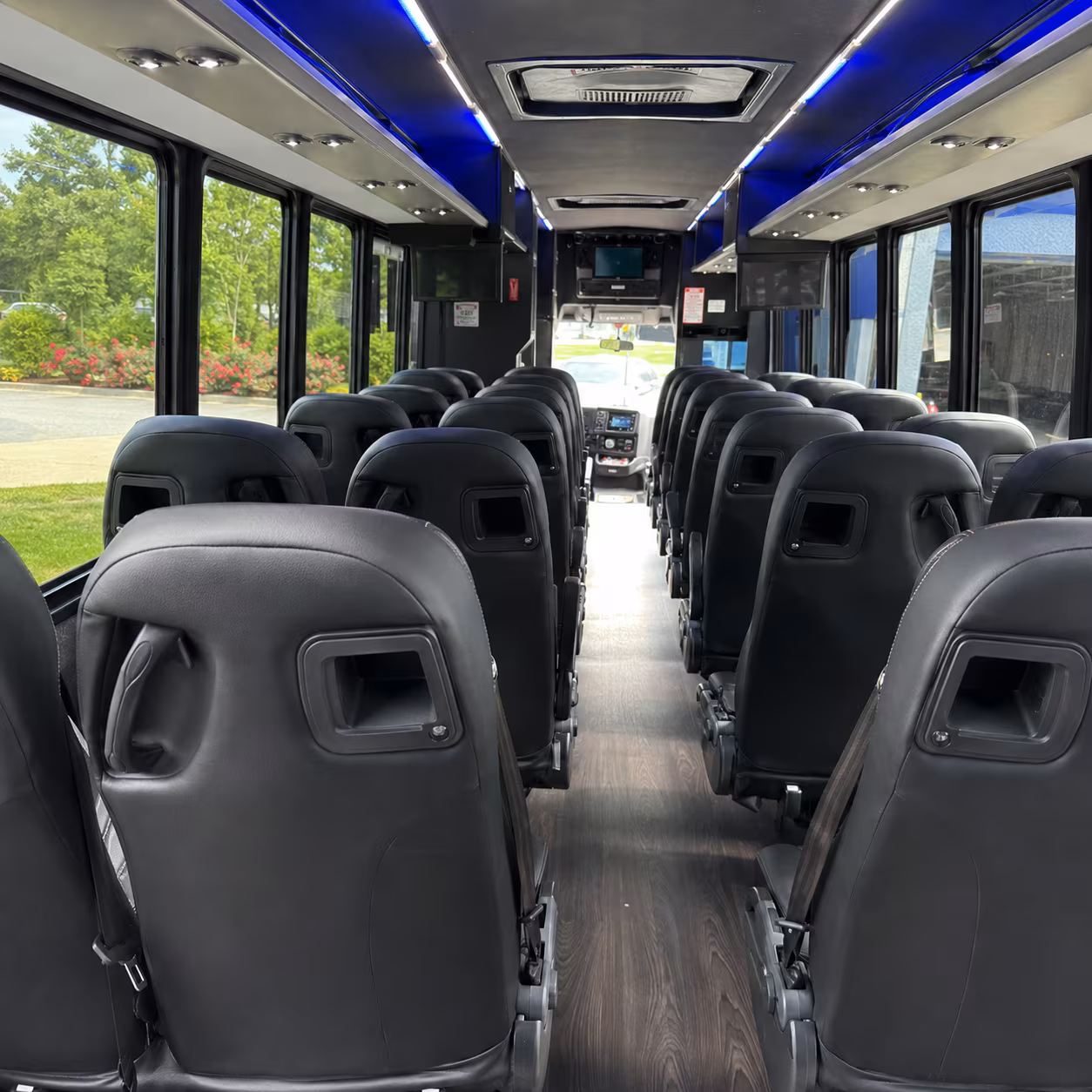 chino hills school event transportation onboard seating