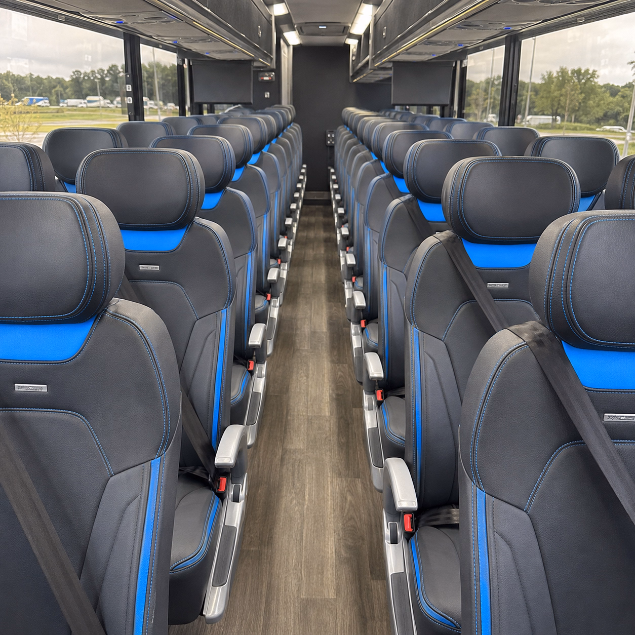 ont charter bus rentals airport transfers